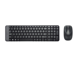 Bộ Bàn Phím Và Chuột Không Dây Logitech MK220 Compact