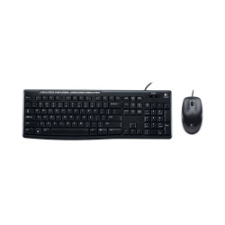 Bộ Bàn Phím Chuột Văn Phòng Có Dây Logitech MK200