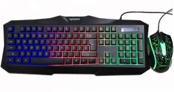 Combo phím chuột Rdrags Rd837 Usb Black Gaming (Led 7 Màu)