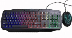 Combo phím chuột Rdrags Rd836 Usb Black Gaming (Led 7 Màu)