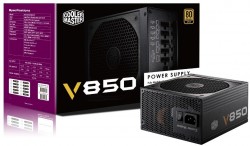 Bộ nguồn máy tính CoolerMaster V850 850w 80 Plus Gold modular (RS850-AFBAG1-EU)