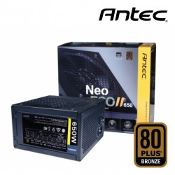 Bộ nguồn máy tính Antec 650w NEO ECO II fan 12cm Black