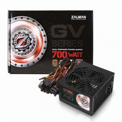 Bộ nguồn máy tính cao cấp Zalman GV-700W - fan 12cm - black