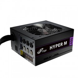 Bộ nguồn máy tính cao cấp FSP HYPER 600W. fan 12cm. black
