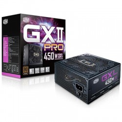 Bộ nguồn máy tính cao cấp CoolerMaster 450w GX II. fan 12cm. black