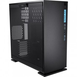CASE INWIN 303 BLACK TEMPERED GLASS MID TOWER