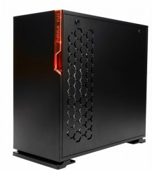 CASE INWIN 101 BLACK TEMPERED GLASS