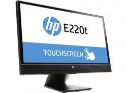 MONITOR LED HP 21.5 - Model: E220T TOUCH (M1N96AA) (DSUB/HDMI/DP)