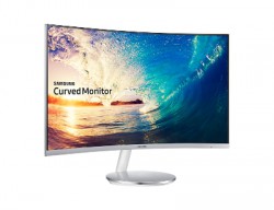 Màn hình máy tính Samsung 27 inch LC27F581FDE (Cong, màu trắng)