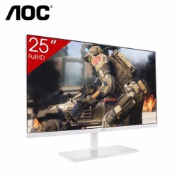 Màn hình AOC 25" i2579V WHITE (IPS/DSUB/DVI) Trắng