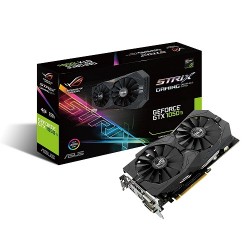 VGA CARD ASUS ROG STRIX GTX1050Ti O4G GAMING 4GB 128BIT 2 FAN AURA RGB