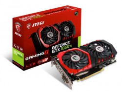 VGA CARD MSI GTX1050Ti 4GB GAMING X DDR5 128BIT 2 FAN