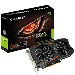 VGA CARD GIGABYTE GTX1050Ti (N105TWF2OC-4GD) DDR5 128BIT. 2 FAN WF