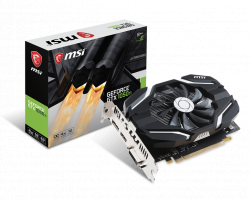 VGA CARD MSI GTX1050Ti 4G OCV1. 4GB DDR5 128BIT 1 FAN