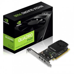 VGA CARD LEADTEK NVIDIA QUADRO P400. 2GB-DDR5-128BIT. PCI EX 16X 3.0