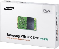 SSD SAMSUNG 500GB 850 EVO mSATA (MZ-M5E500BW)