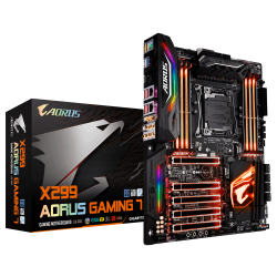 MAINBOARD GIGABYTE X299 AORUS GAMING 7. LGA 2066. DDR4x8
