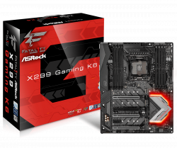 MAINBOARD ASROCK X299 GAMING K6. S-V-L. LGA2066. DDR4x8