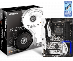 MAINBOARD ASROCK X370 TAICHI. AMD AM4. DDR4x4