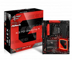 MAINBOARD ASROCK X370 GAMING X. RYZEN AM4. DDR4x4. HDMI