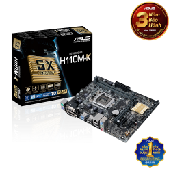 MAINBOARD ASUS PRIME H110M-K. LGA1151. SKYLAKE. DDR4x2.