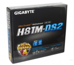 MAINBOARD GIGABYTE H81M-DS2. S-V-L. LGA1150. COM & PARALLEL