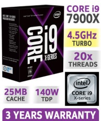 CPU INTEL CORE i9 7900X (3.3Ghz, 13.75MB Cache, LGA2066)