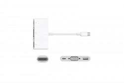 Cáp chuyển đổi APPLE USB-C TO VGA MULTIPORT ADAPTER MJ1L2ZA/A Chính Hãng