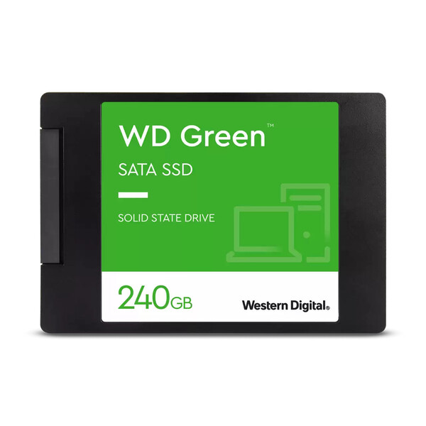 SSD 240GB WESTERN DIGITAL GREEN WDS240G3G0A, 2.5INCH, SATA III, HÀNG CHÍNH HÃNG, BẢO HÀNH 36 THÁNG