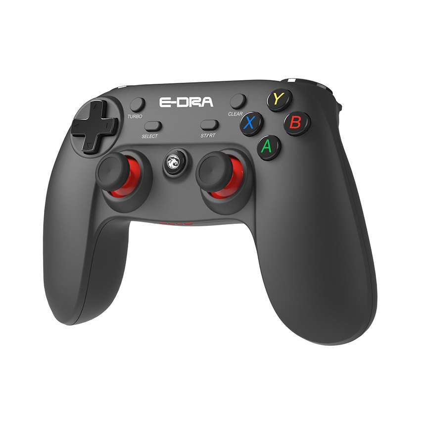 TAY CẦM GAME E-DRA EGP7601 WIRELESS, BLUETOOTH, PIN SẠC