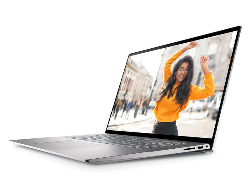 Laptop Dell Inspiron 16 5620 (P1WKN) (Core i5-1235U, Ram 8GB, SSD 256GB, màn hình 16 inch FHD+, Windows 11 Home + Office bản quyền, màu bạc) Hàng chính hãng bảo hành 12 Tháng 