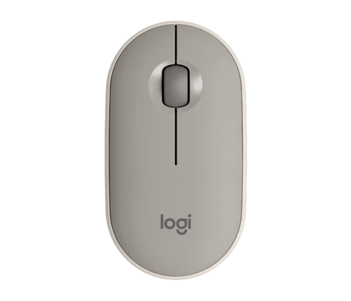 Chuột không dây Bluetooth Logitech Pebble M350, hạn chế tiếng ồn khi sử dụng, màu sữa