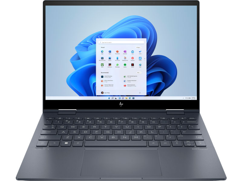 Laptop HP ENVY X360 13-BF0113TU(7C0V8PA) (Core i5-1230U, Ram 8GB, SSD 512GB, màn hình 13.3 inch 2.8K Cảm ứng, Win 11 bản quyền, màu xanh)