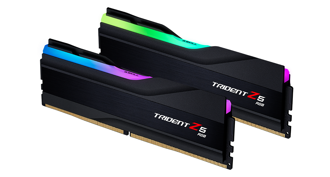 Ram Desktop DDR5 64G (2x32GB) 5600MHz G.Skill Trident Z5 RGB ( F5-5600J3636D32GX2-TZ5RK)