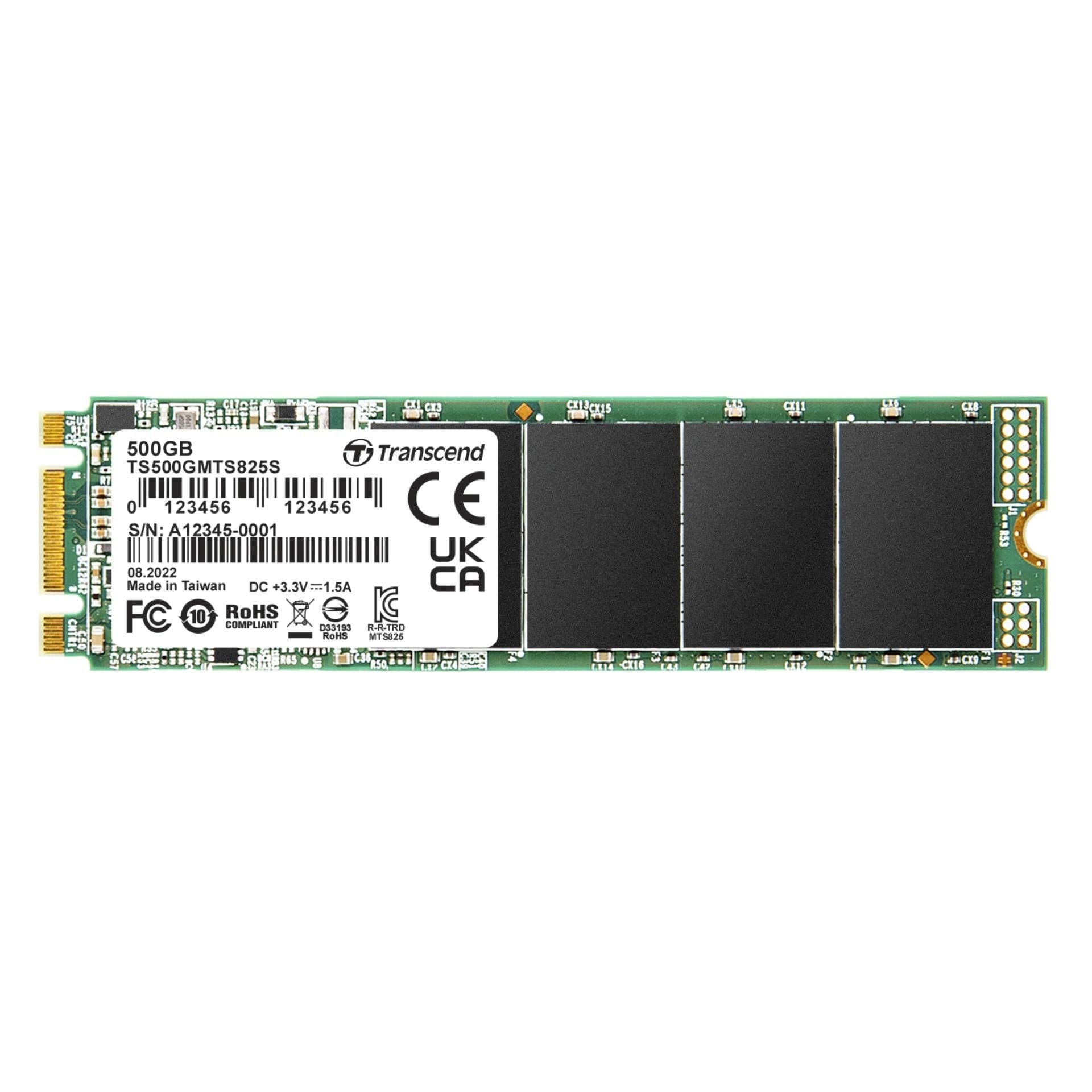 Ổ CỨNG SSD TRANSCEND 825S 500GB M.2 2280 SATA III (TS500GMTS825S)