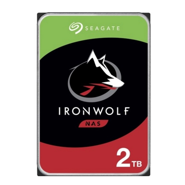 Ổ cứng HDD SEAGATE IronWolf 2TB 3.5 inch, 5900RPM, SATA 6GB/s, 64MB Cache (ST2000VN003)
