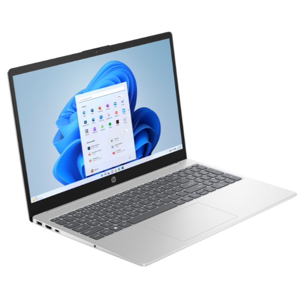 Laptop HP 15-fd0079TU (8D732PA) (Intel Core i5-1335U, Ram 16GB, SSD 512GB, màn hình 15.6 inch FHD, Windows 11 bản quyền, màu bạc, chính hãng)