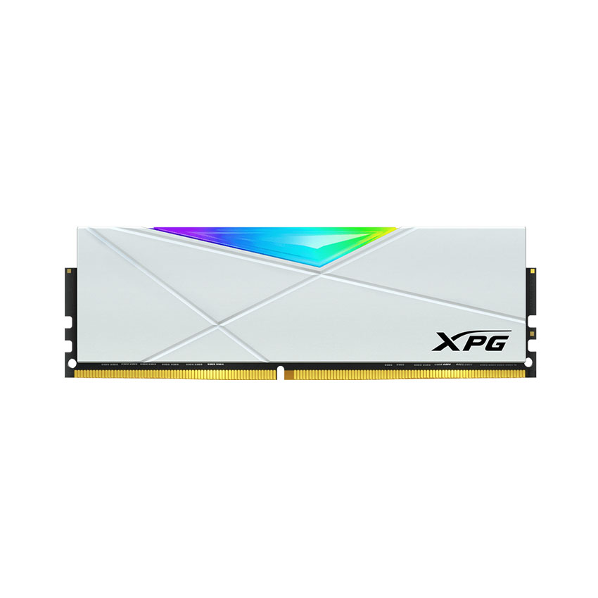 RAM Desktop DDR4 16GB 3200Mhz ADATA XPG Spectrix D50 RGB White (AX4U320016G16A-SW50)