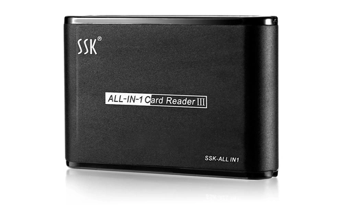 ĐẦU ĐỌC THẺ NHỚ SSK SCRM025 (USB 2.0, ĐỌC THẺ MICROSDHC, SDXC, SDHC, CF)