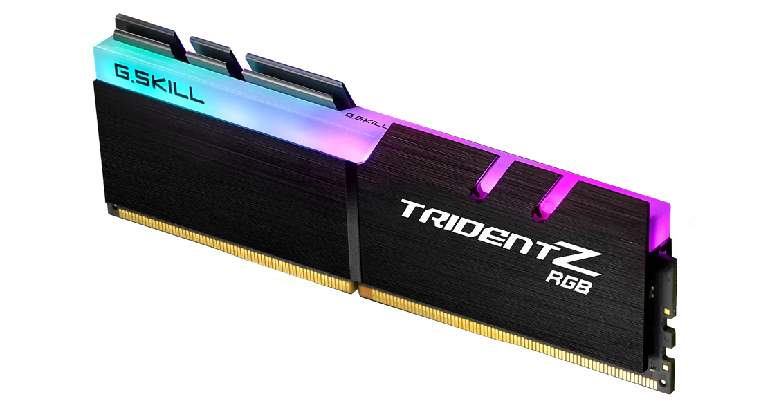 Ram Desktop DDR4 32GB 3600MHz (1x32GB) G.Skill Trident Z RGB (F4-3600C18D-64GTZR - 1 thanh)