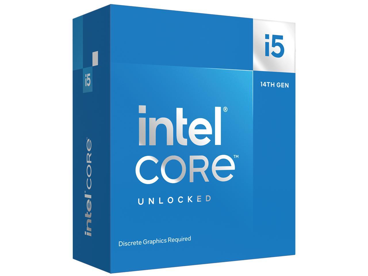 CPU INTEL CORE I5 14600KF (3.5GHZ UP TO 5.3GHZ, 14 NHÂN 20 LUỒNG, 24MB CACHE, 125W, SOCKET LGA1700, NO GPU)