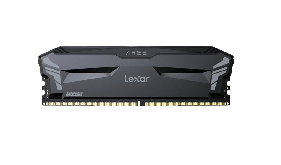 RAM DESKTOP DDR5 LEXAR ARES 16GB (1X16GB) 4800MHZ BLACK (LD5DU016G-R4800GS2A)