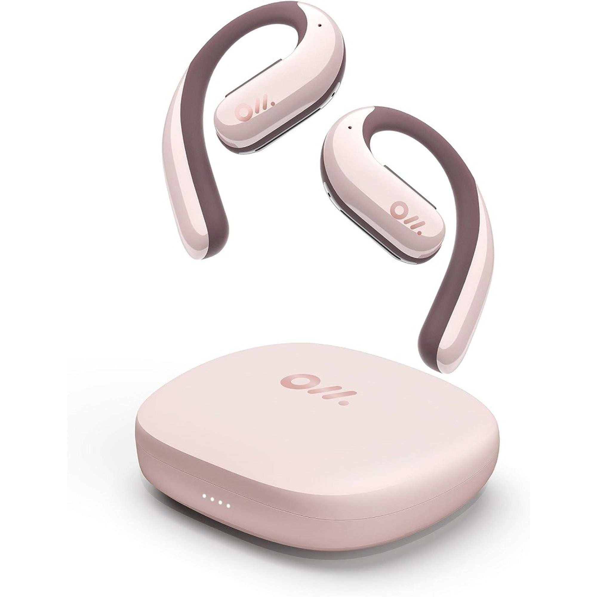 TAI NGHE OPEN-EAR OLADANCE OWS PRO PEARLY HAZE PINK (BLUETOOTH 5.3, PIN 16 GIỜ, SPATIAL AUDIO, ANC)