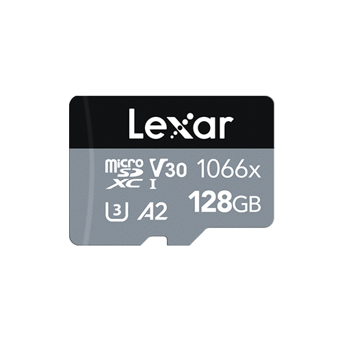 Thẻ nhớ MicroSDXC 128GB LEXAR 1066x SILVER Series 160MB/s (LMS1066128G-BNANG) UHS-I, U3, V30, A2