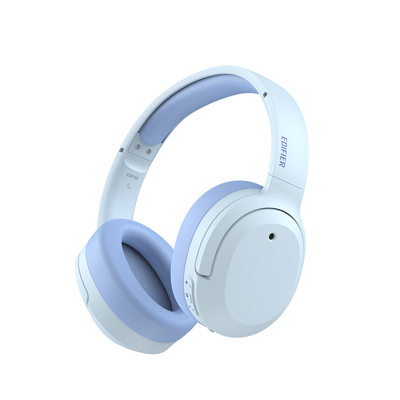 Tai Nghe Không Dây Over-ear Edifier W820NB Plus Blue (Bluetooth 5.2, USB-C, Pin 49h, ANC, Hi-Res Audio Wireless)