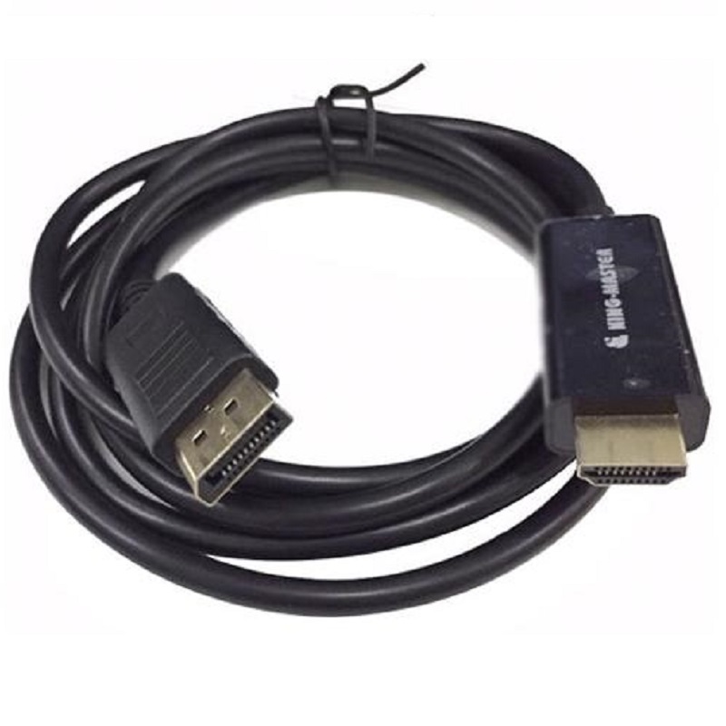 Cáp Chuyển Đổi DisplayPort Sang HDMI 1.8M Kingmaster KM026