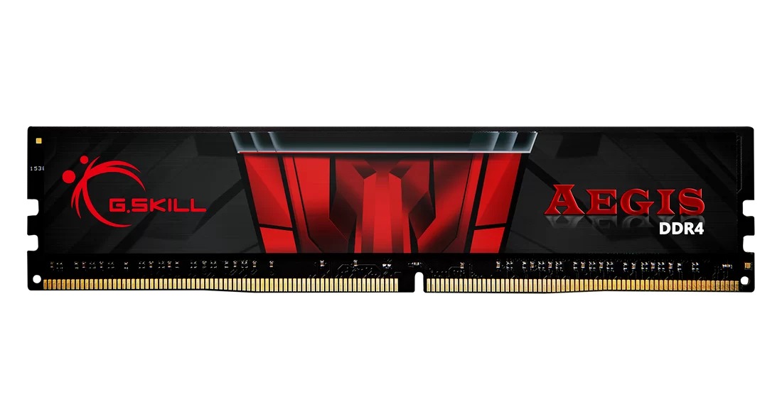 RAM DESKTOP DDR4 G.SKILL 8GB 2666MHZ AEGIS (F4-2666C19S-8GIS)