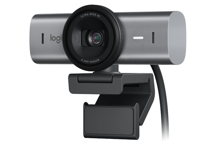 Webcam Logitech MX BRIO 4K màu xám khói graphite (960-001548)