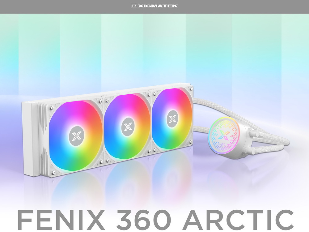 TẢN NHIỆT NƯỚC AIO CPU XIGMATEK FENIX 360 ARCTIC (EN42966)