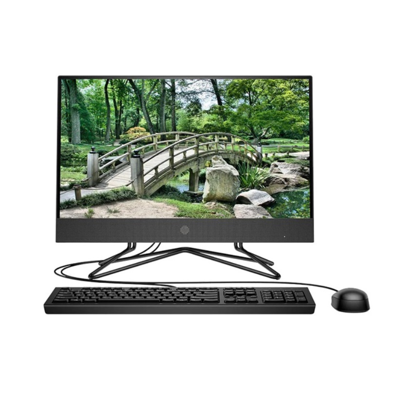 Máy Tính All In One HP 200 Pro G4 74S23PA (Intel Core i3-1215U, RAM 8GB, SSD 512GB, Intel UHD Graphics, Màn Hình 21.5 inch FullHD, Windows 11, Màu Đen)